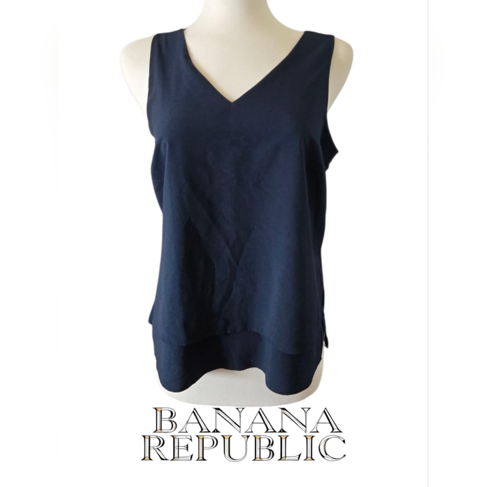 Banana Republic Navy Blue Women's Top